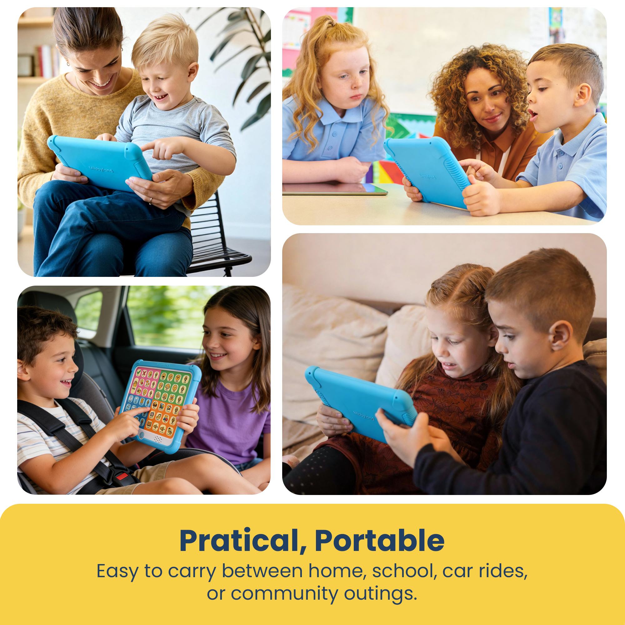 MibbyTalk AAC Communication device for Speech Support & Education Aid