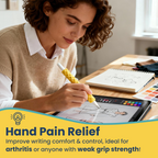 Sensory Pencil Grips for Kids & Adults with ADHD, Autism, Dysgraphia & Arthritis